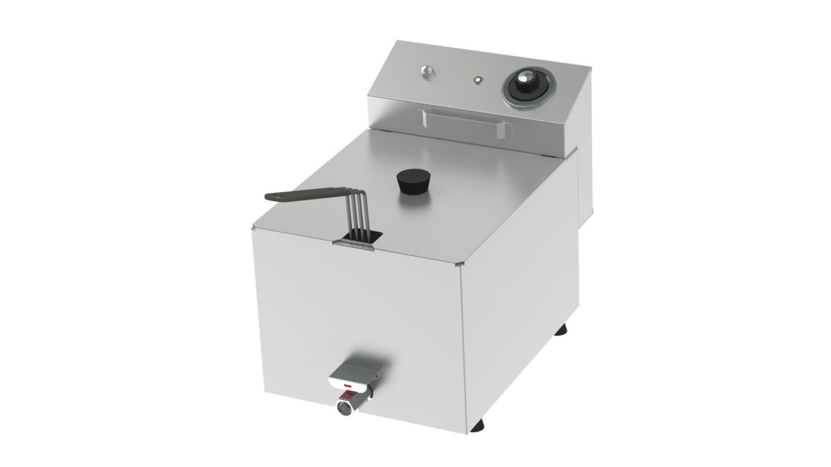 Friteuse Professionnelle à Poser 10 L avec Vidange – HR Fainca