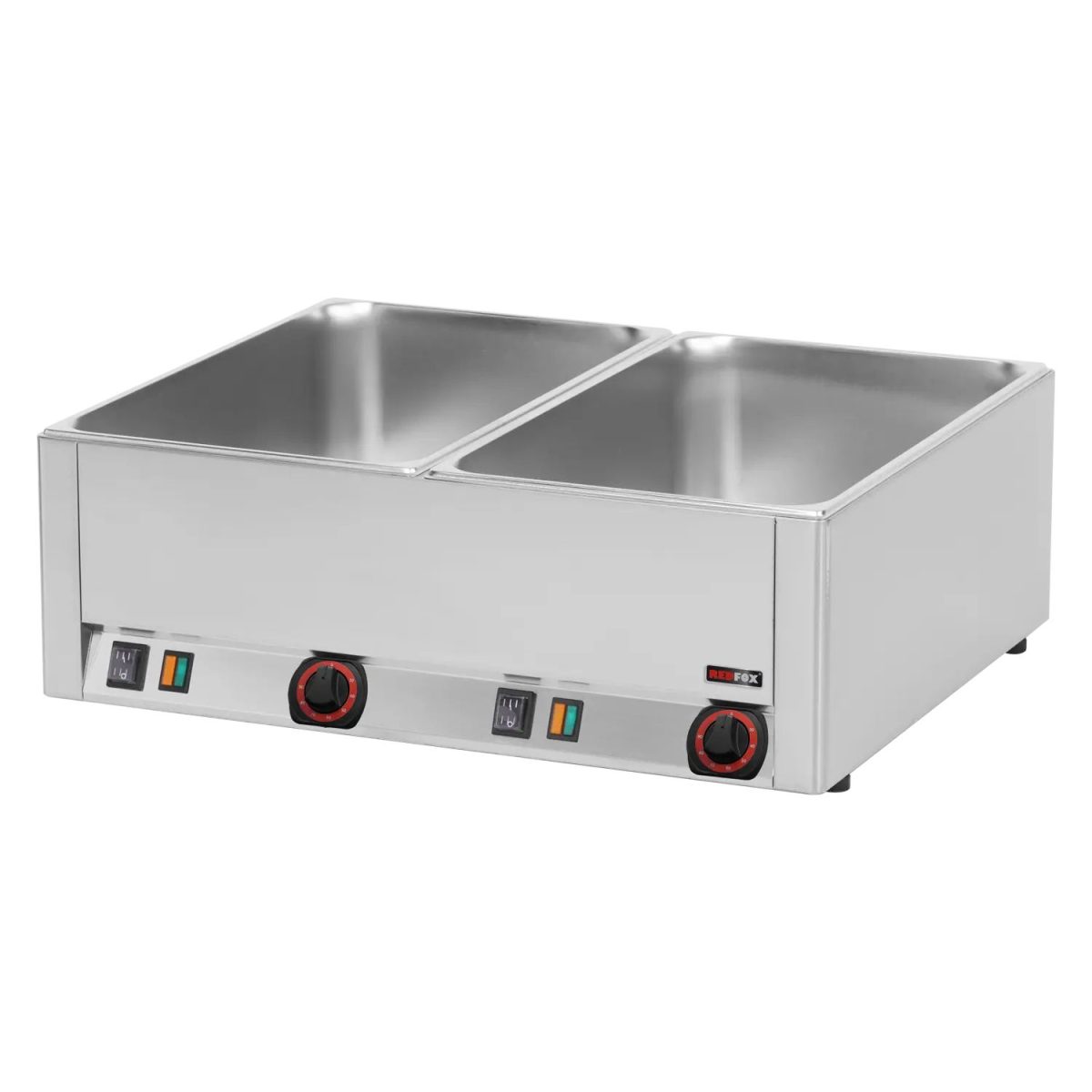 Bain marie  électrique 2x GN 1/1 – 150 TOP BM 2115 – Redfox
