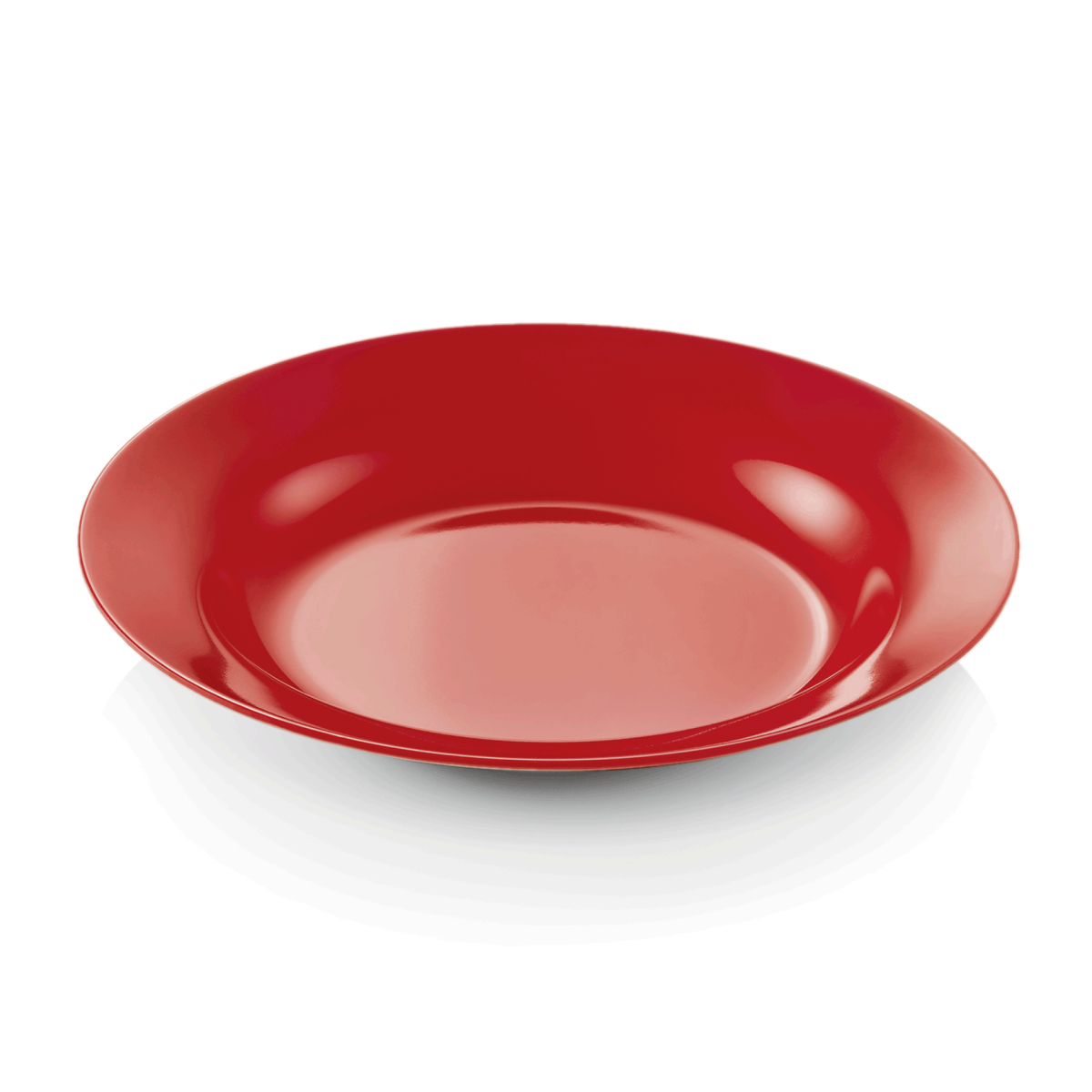 Lot de 12 Assiettes en Mélamine rouge Ø 200 mm lot de 12 – Was Germany