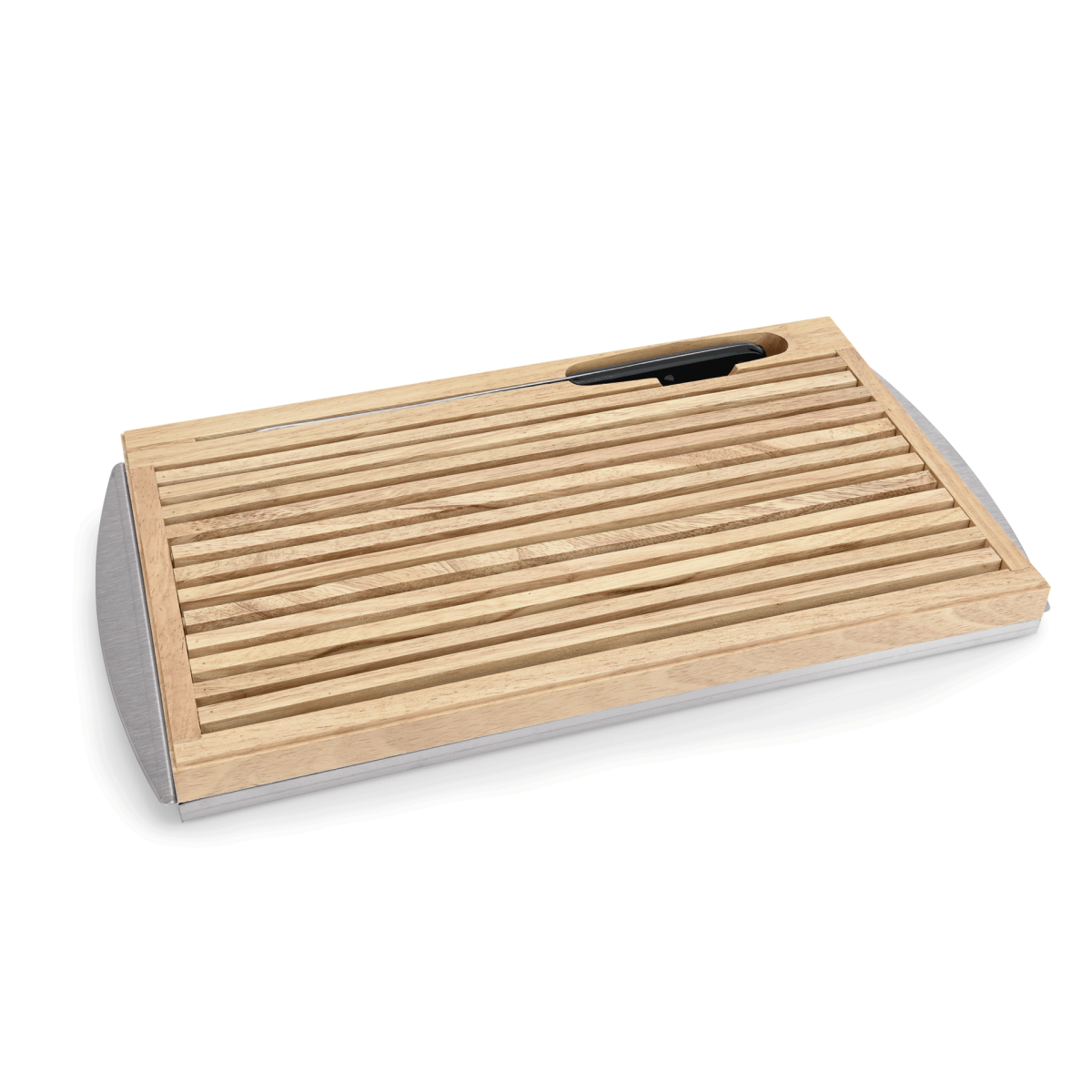Planche à découper le pain en Acier Inoxydable L 480 mm l 255 mm H 35 mm – Was Germany