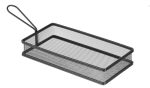 Paniers à frites miniatures noir mat 255x135x(H)45 mm - Hendi