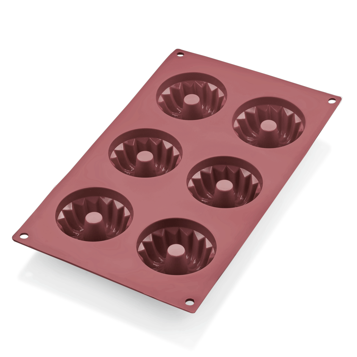 Gâteau Bundt en Silicone H 35 mm Ø 65 mm – Was Germany