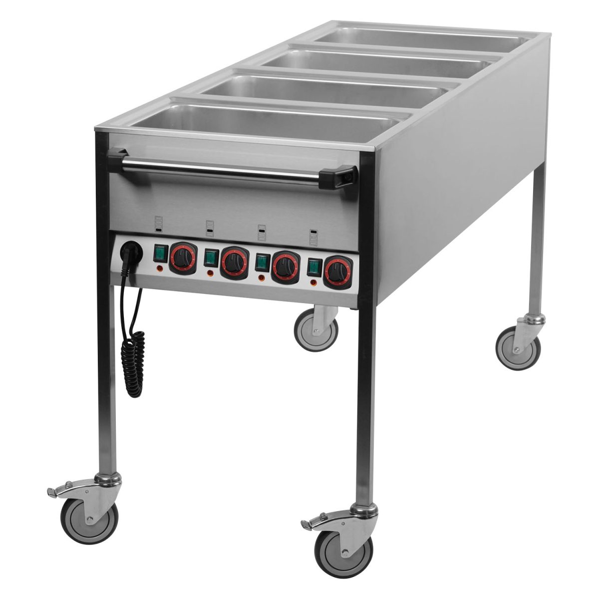 Bain marie  électrique GN 4-1/1 commande sur le côté court VLPK 4120 – Redfox