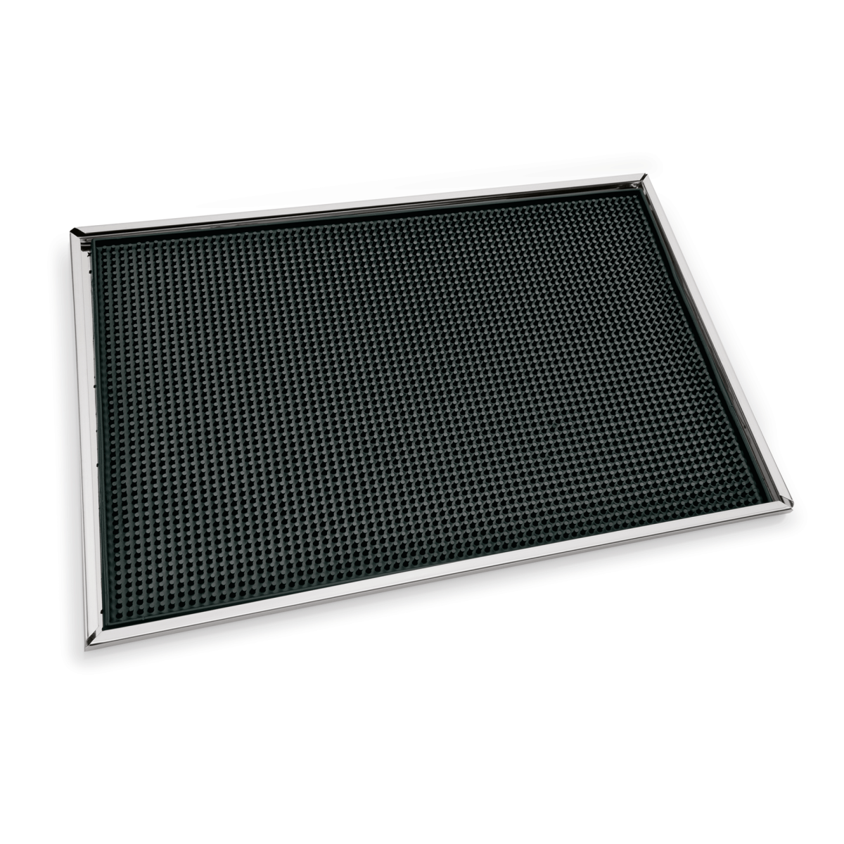 Tapis de bar en Acier Chrome – 485 x 330 mm – Was Germany