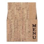 Box Cartes-menu Design CORK - contenant 10 cartes - Avec chacune 8 vues. - Securit – Image 2
