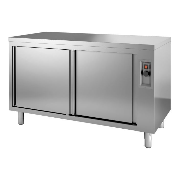 Meuble Inox Traversant Chauffant – Gamme 600 – Combisteel