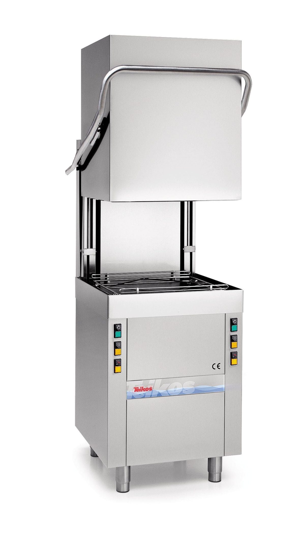 Lave-Vaisselle à Capot professionnel Double Paroi TS103 Triphasé Panier 500 x 500 mm – Teikos