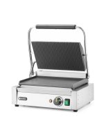 Grill de contact Panini dessus rainuré et dessous lisse 230V/2200W 430x370x(H)210 mm - Hendi – Image 2