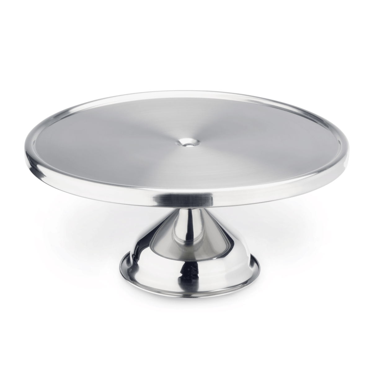 Plaque a gâteau avec pied en Acier au nickel-chrome H 145 mm Ø 300 mm – Was Germany