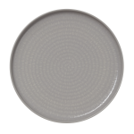 Lot de 6 assiettes en Porcelaine Graphite H 30 mm Ø 270 mm - Was Germany