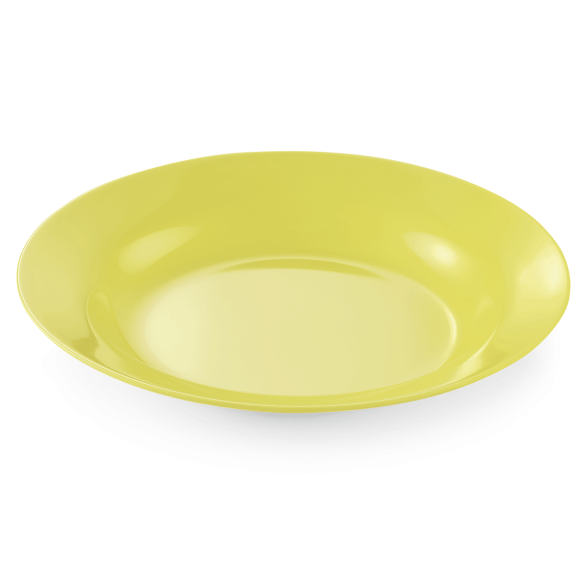 Lot de 12 Assiettes en Mélamine jaune Ø 200 mm lot de 12 – Was Germany