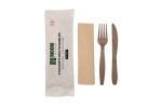 Kit Couverts 3 en 1 Eco-conçu et Réutilisable - Carton de 160 Unités - MOOM Tableware – Image 4