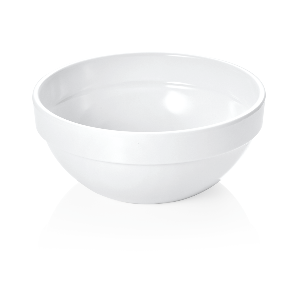 Lot de 6 Bols en Mélamine blanc H 45 mm Ø 100 mm – Was Germany