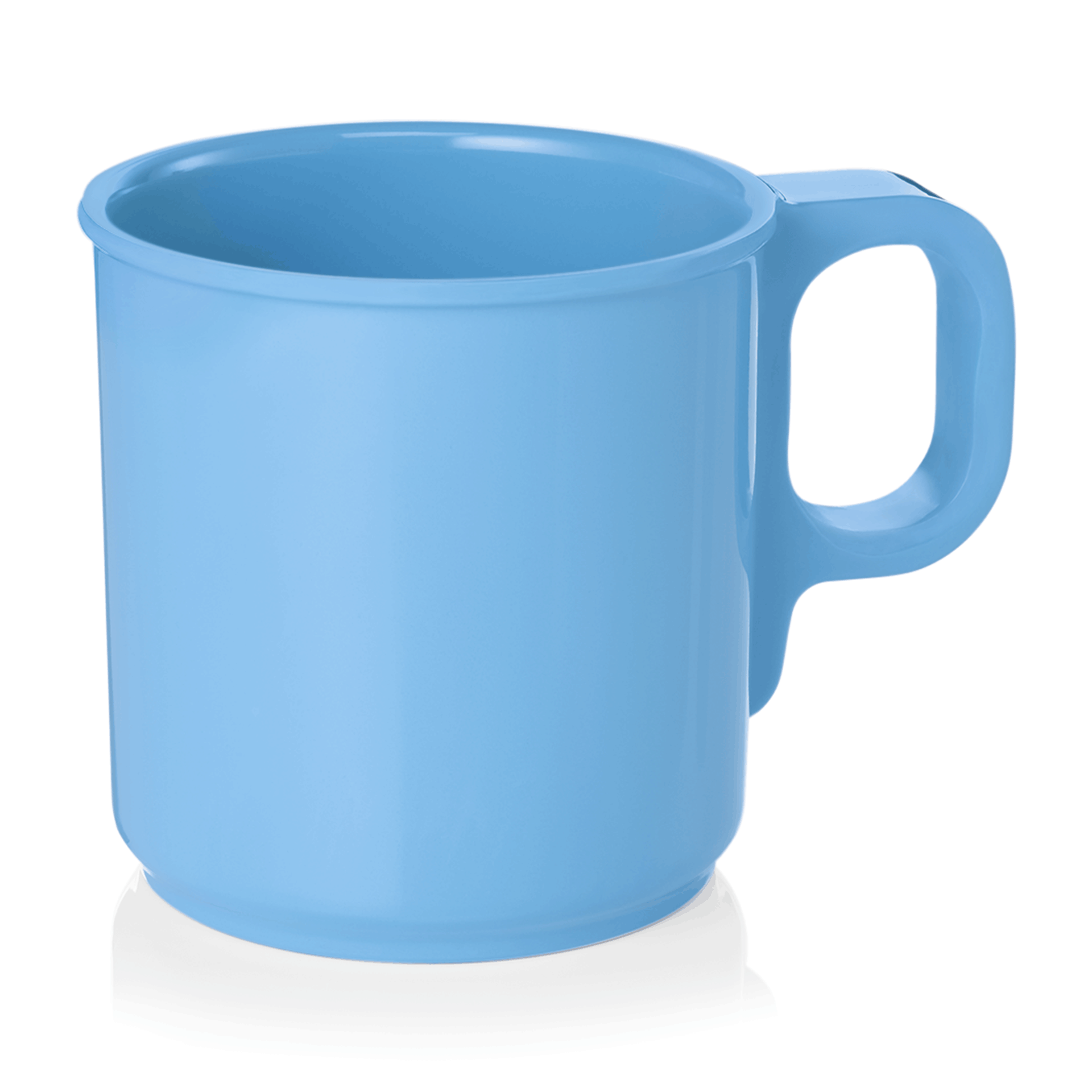 8f48cb795dc82b16afa0584ac25c4775dc49ffd2b62cbade681ba1707e79ca18_cca5_5 Lot de 12 Mugs en Mélamine bleu H 78 mm Ø 77 mm - Was Germany – Image 1