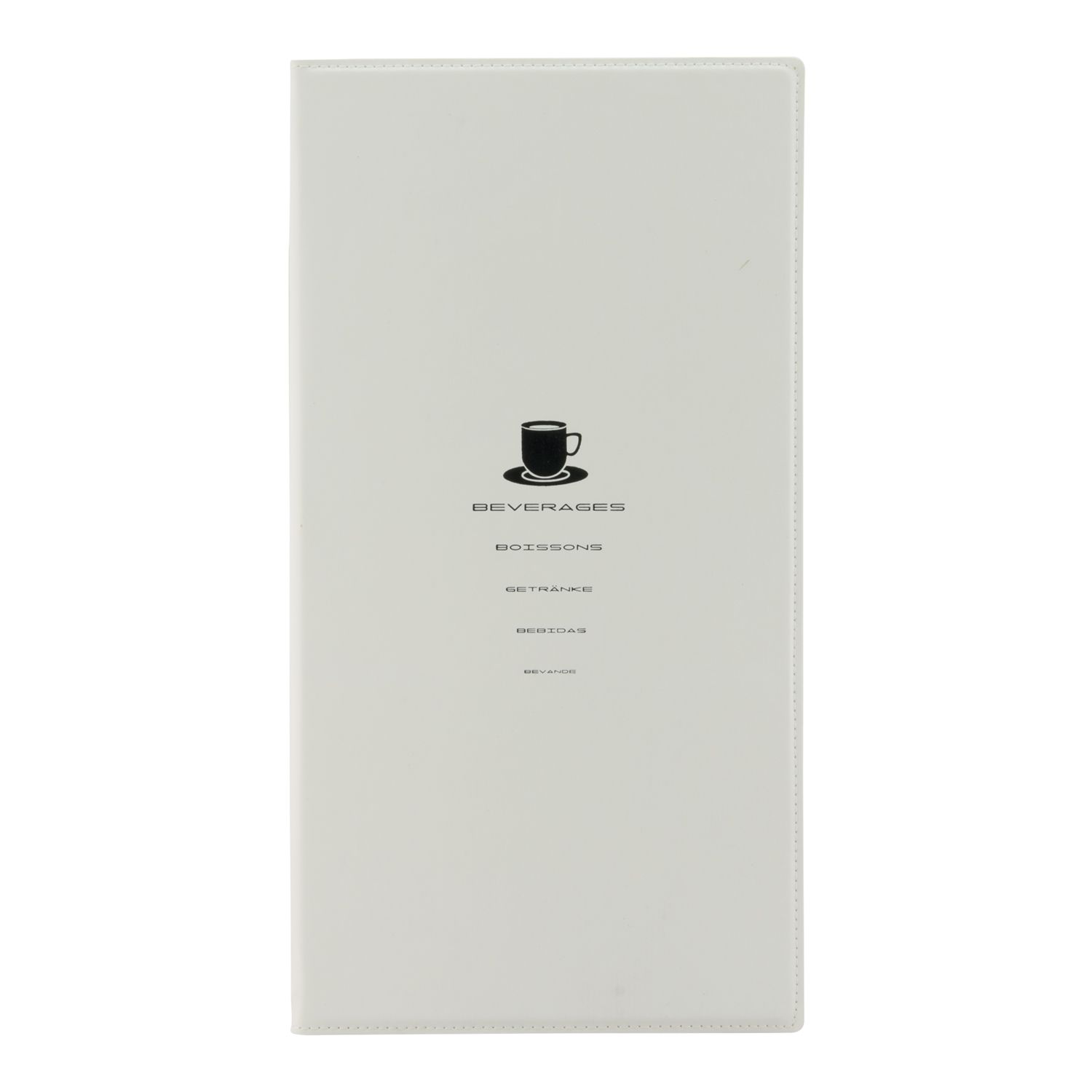 8fdc4e8161a093594964088a9e4692163800988e7b9c3b150ffab8639c5c5a2a_645e_5 Carte des boissons simili cuir de la gamme Tendance, 2 double inserts inclus (présente 8 pages) - Securit – Image 1