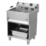 Friteuse électrique 0,5 kW/l, 30 l TOP avec robinet de vidange 400 V FE 60 T/P - Redfox – Image 2