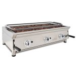 Barbecue à Gaz avec Pierre Volcanique et Grille Inoxydable Série 600 - Arilex – Image 4