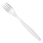 Fourchette de Table Blanche - Emga – Image 2