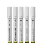 Feutres à craie 6 mm 5 feutres blancs - Hendi – Image 3