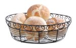 Corbeille en fil déco ovale 255x160x(H)80 mm - Hendi – Image 2