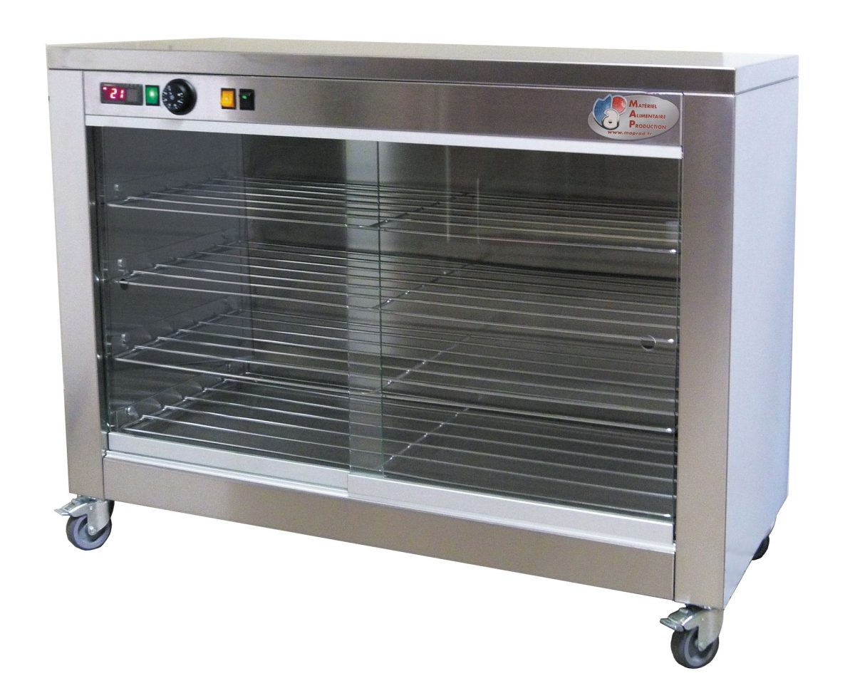 Etuve Chauffante 4 Etageres 2 Cotes Vitres – MAP