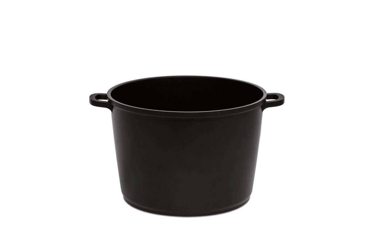Marmite antiadhésive sans Couvercle Black Series – Lot de 4 – Pujadas