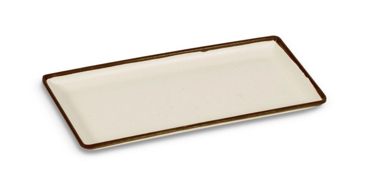 Plat Rectangulaire en Mélaminé Collection Halo 33 x 15 cm – Pujadas