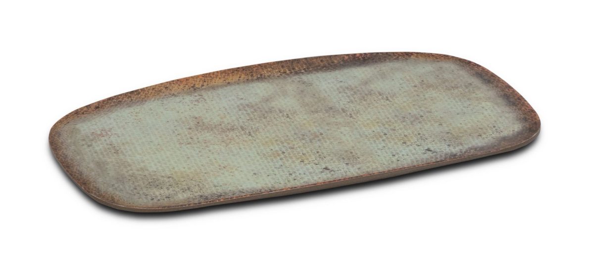 Plat Ovale en Mélaminé Collection Linen 28 x 15 cm – Pujadas