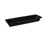Plat GN 2/4 Classic Black H 20 mm en Mélamine Noir - Pujadas – Image 2