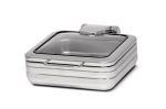 Chafind Dish en Verre Rectangulaire en Acier Inoxydable - Pujadas – Image 2