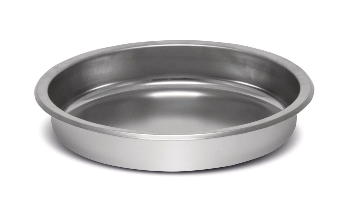 Bac Rond en Acier Inoxydable pour Chafing Dish – Pujadas