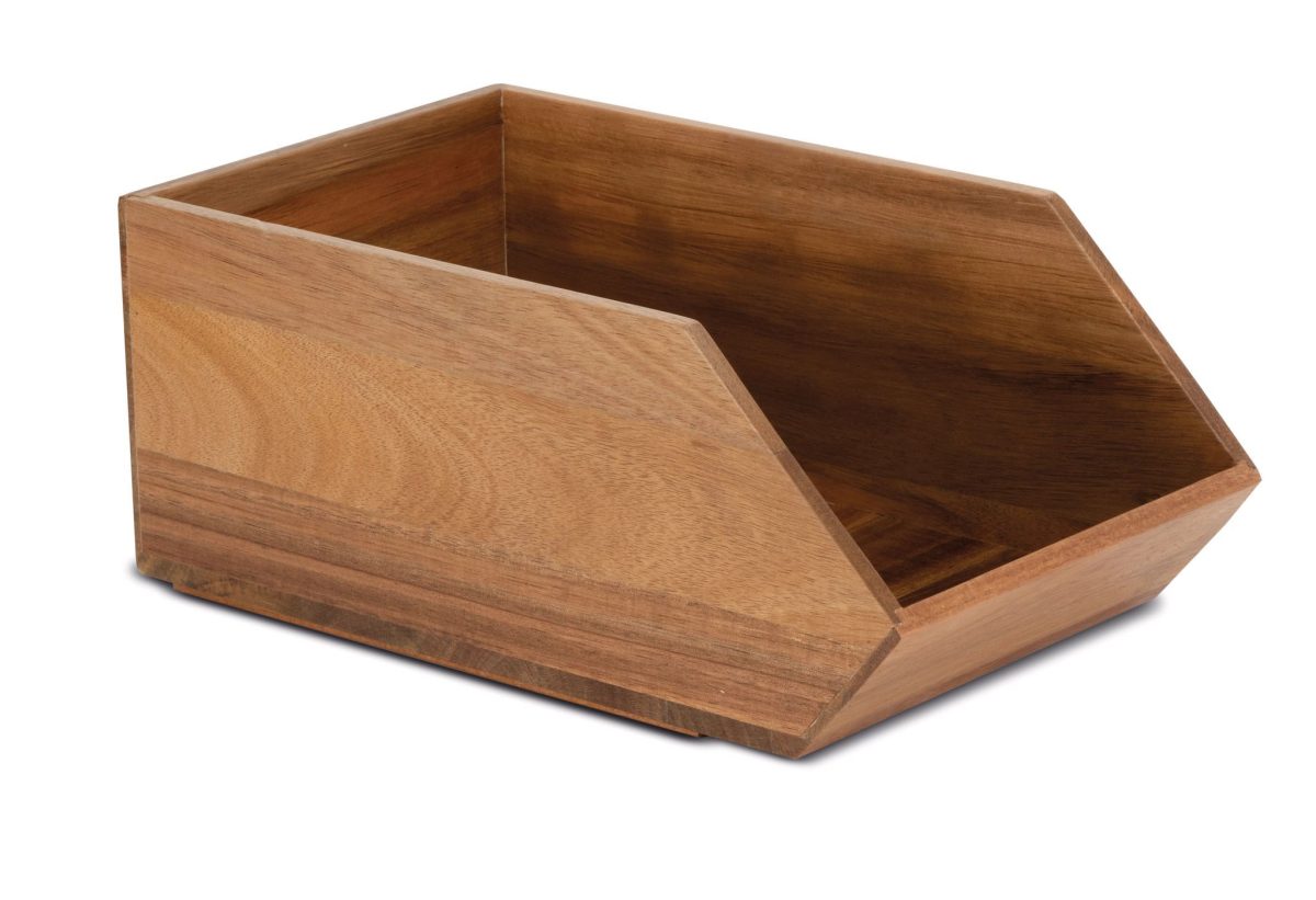 Grande boîte en Bois Empilable 17,5 x 31 cm pour Buffet – Pujadas