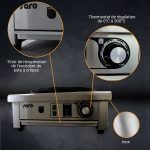Crêpière Electrique 1 Plaque en Fonte Adhésive 400 mm - L2G – Image 3