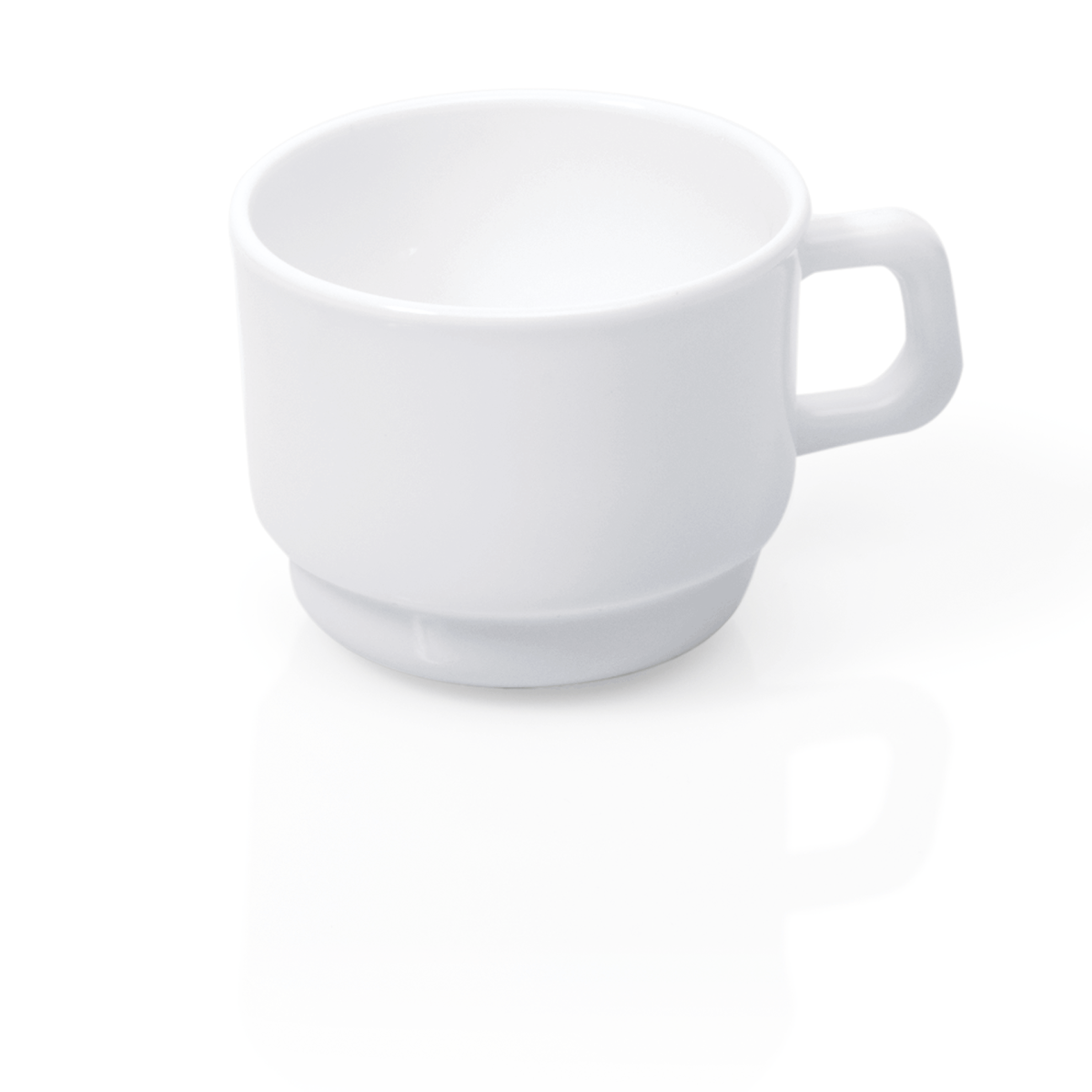 Lot de 6 tasses en Verre trempé H 65 mm Ø 75 mm – Was Germany