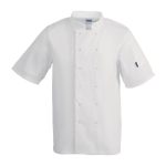 Veste de Cuisine Vegas Mixte Manches Courtes Blanche - Whites Chefs Clothing – Image 2