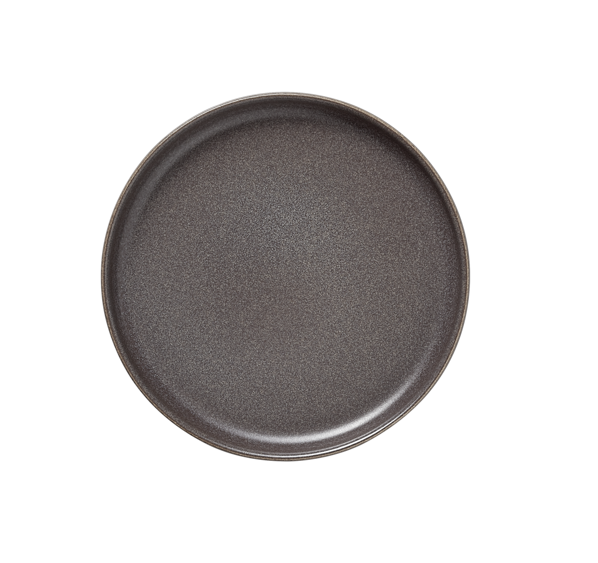 Lot de 6 assiettes en Grès Gris pierre H 25 mm Ø 175 mm – Was Germany