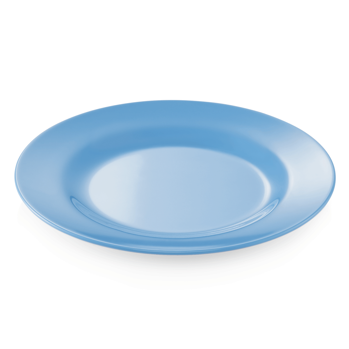 Lot de 12 Assiettes en Mélamine bleu Ø 200 mm 1 – Was Germany