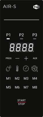 Four à Convection Bakershop Air-S 4 Niveaux 600 x 400 Ouverture à Gauche - Mychef – Image 2