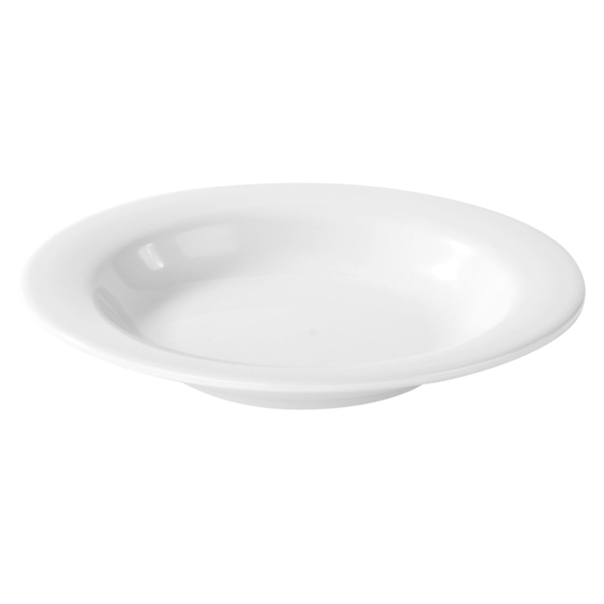 Assiette à Soupe Mélamine Blanc Ø 24 cm – Pujadas
