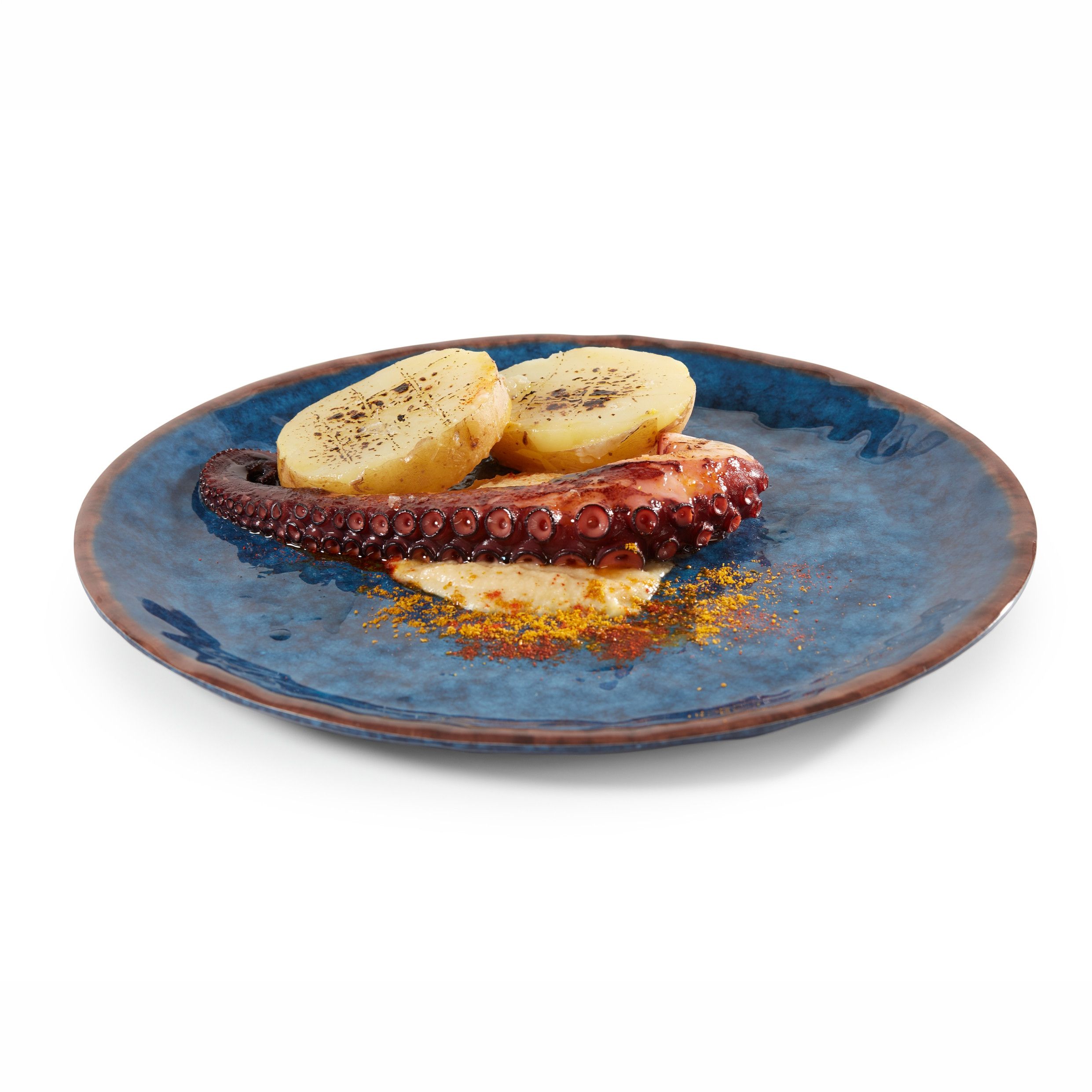 Assiette en Mélamine Bleue Ø 25 à 30 cm - Pujadas – Image 5