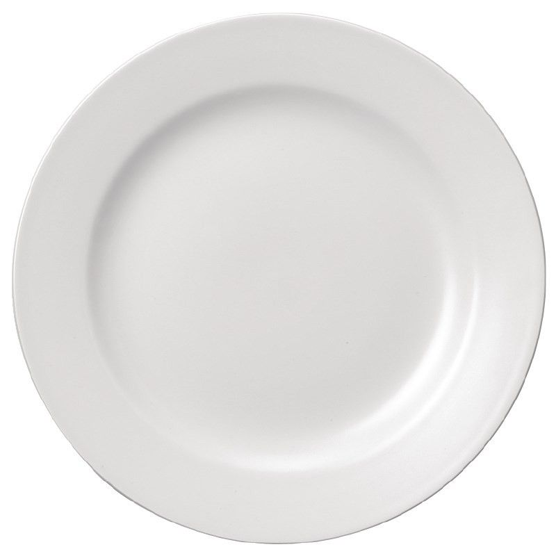 Assiettes Classiques 254(Ø)mm Blanches – Lot de 24