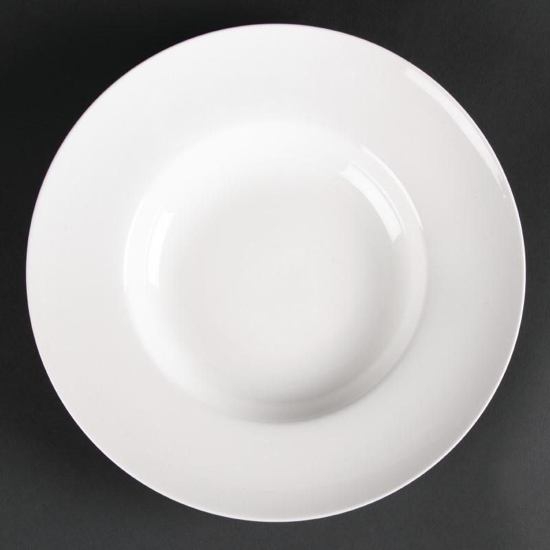 Assiettes Creuses 205 mm à Soupe ou Pâtes Lumina – Lot de 6 – Olympia