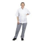Pantalon de Cuisine Mixte Vegas Petits Carreaux Bleu et Blanc - Whites Chefs Clothing – Image 5