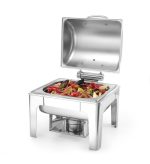Chafing dish GN 1/2 finition poli miroir Profi Line 4L 365x345x(H)345mm - Hendi – Image 2