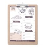 Protège-menu clipboard - Hendi – Image 3