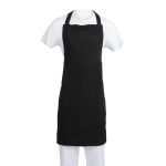 Tablier Bavette Polyester-Coton Noir XL - Whites Chefs Clothing