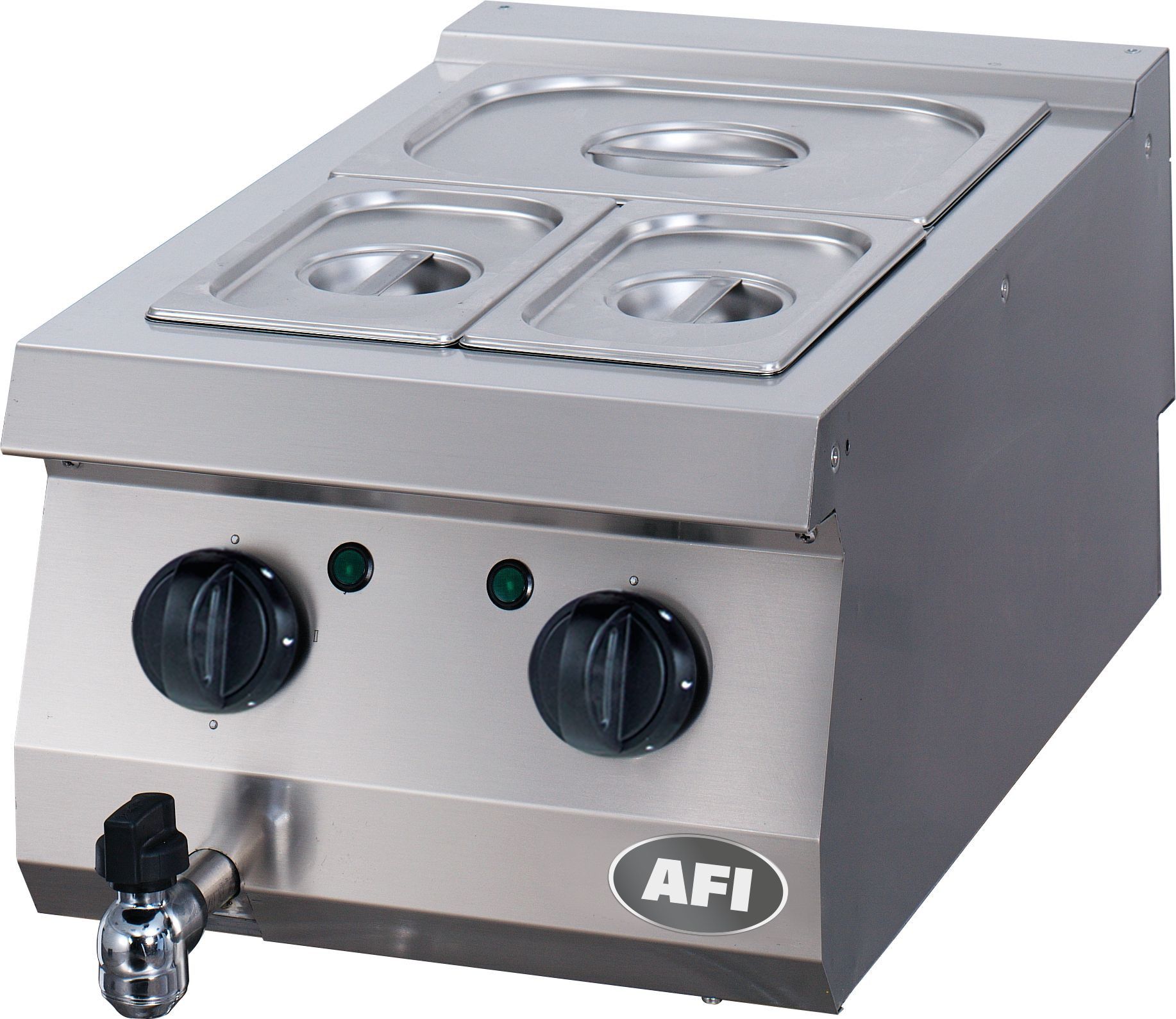 Bain Marie Gaz à Poser L 400 à 800 mm - Série 700 - AFI Collin Lucy – Image 1