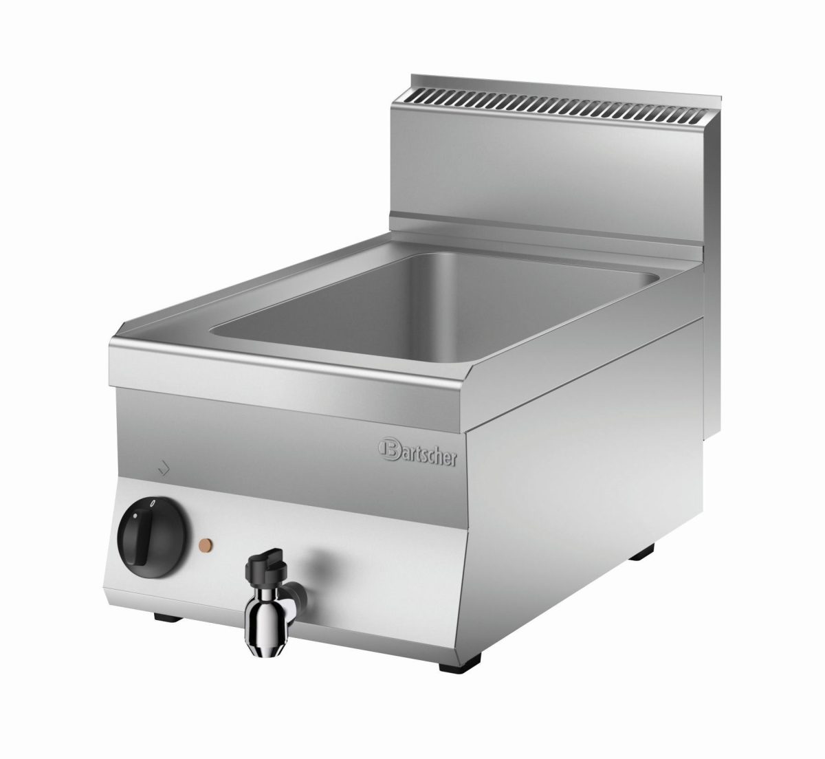 Bain Marie Professionnel GN 1/1 avec Robinet de Vidange – Bartscher