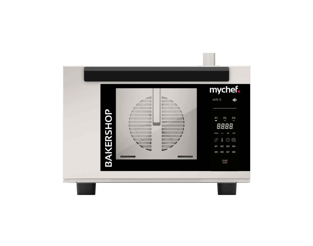 Four à Convection Professionnel Bakerhsop Air-S 3 Niveaux 460 x 330 Système d’Ouverture Supérieur – Mychef