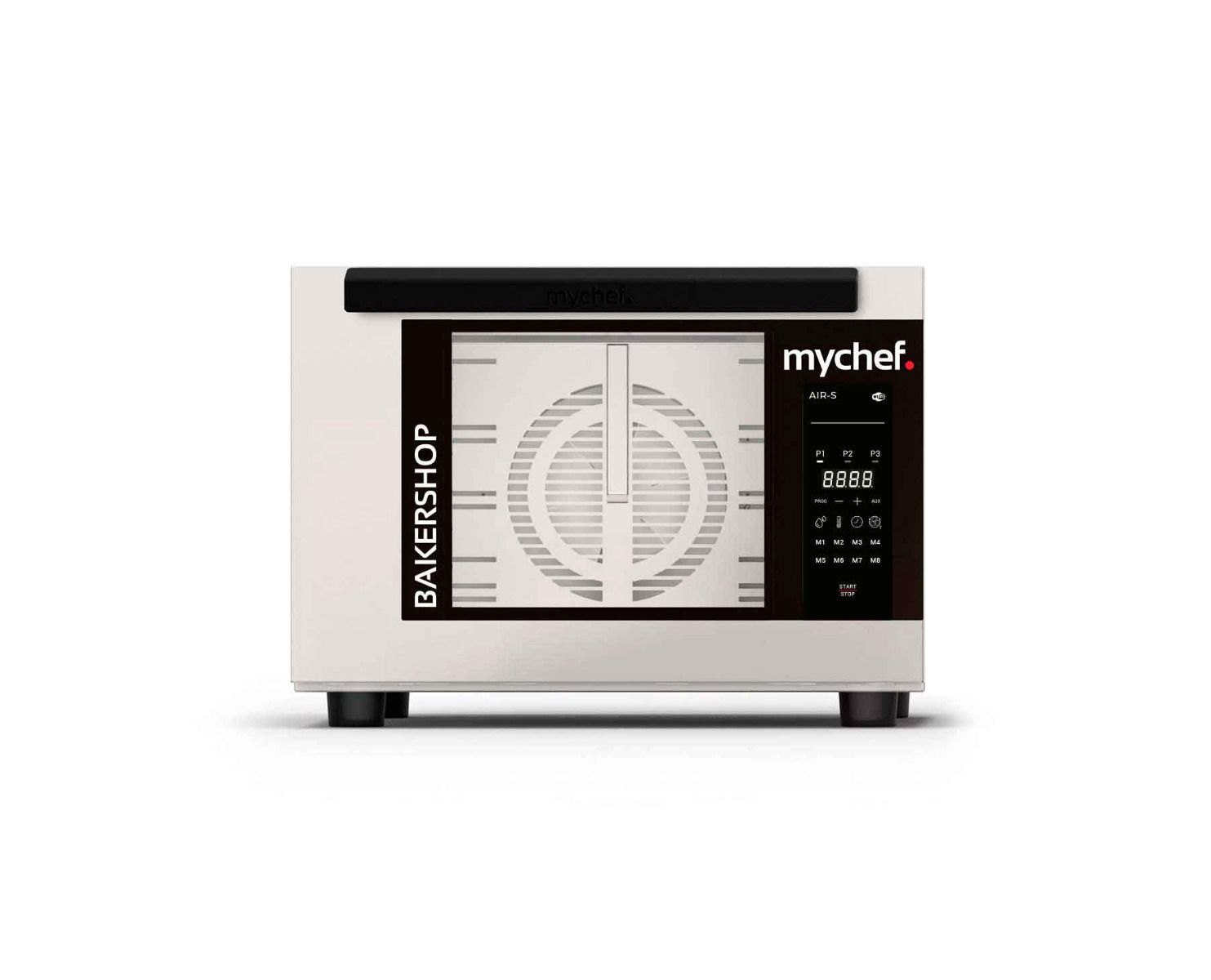Four à Convection Professionnel Bakerhsop Air-S 4 Niveaux 460 x 330 Système d'Ouverture Supérieur - Mychef – Image 1